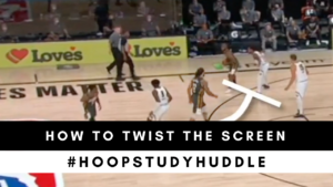 How to Twist the Screen #HoopStudyHuddle